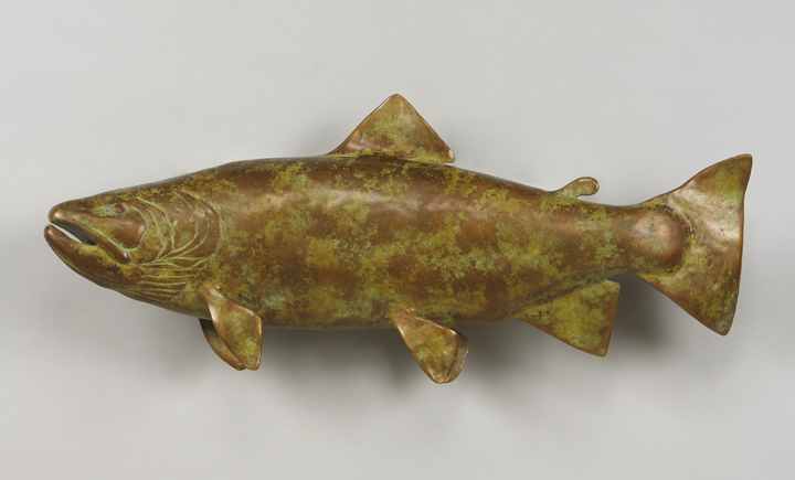trout sculpture
